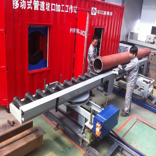 Kantenfräs-Rillenformmaschine - WINCOO ENGINEERING LTD - für Rohre / automatisch