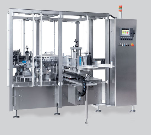 Etikettiermaschine mit hoher Drehzahl - S105 - CAM - automatisch / für Spritzen / zur Seitenetikettierung