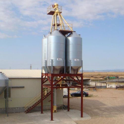 Silo für LKW - Metaga - mit konischem Boden