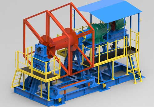 Riemenwickelmaschine - OX-N - Thejo Engineering Ltd - motorisiert