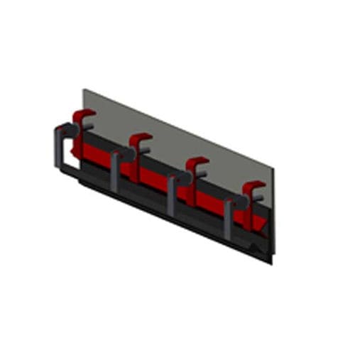 Dichtungsschürze für Förderer / Gummi - TWIN LIP - Thejo Engineering Ltd
