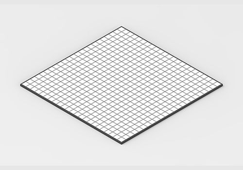 Keramkbeschichtete Gummiplatte - Ceraline series - Thejo Engineering Ltd