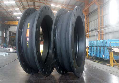 Gummi-Kompensator - Thejo Engineering Ltd - Stahl / Stoff / rund