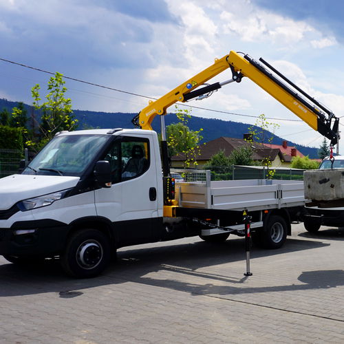LKW-montierter Kran - XF series - Befard - mit Gelenk / benzinbetrieben
