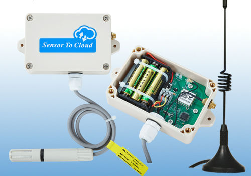 Drahtloser Feuchte- und Temperatursensor - IOT104NB - King Pigeon Communication Co.,Limited - wasserdicht / für Lagerung