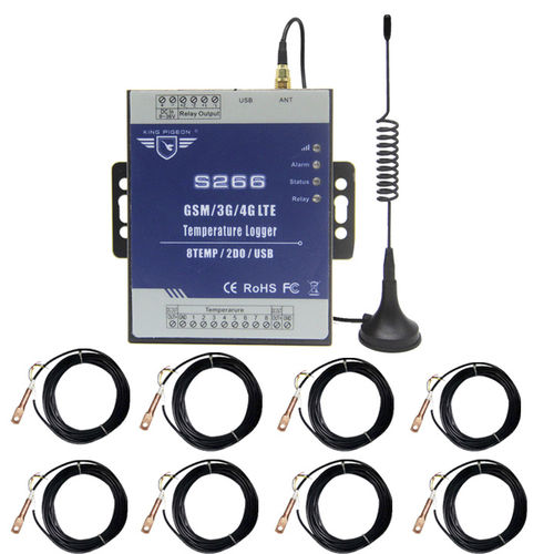 Temperatur-Datenlogger - S266 - King Pigeon Communication Co.,Limited - Feuchte / UMTS / Modbus