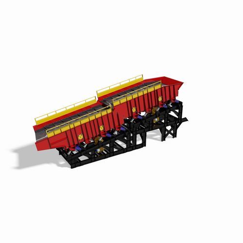 Siebmaschine für Recyclingprodukte - FINGER-SCREEN™ 2.0 - General Kinematics - Vibration / für Schüttgut