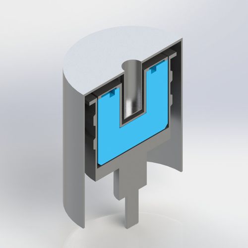 Gammastrahlungsdetektor - GWDX series - baltic scientific instruments - Halbleiter / für medizinische Anwendungen / für die Atomindustrie