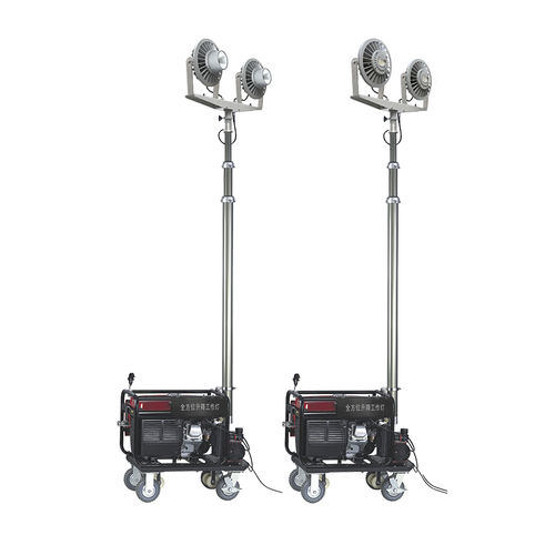 LED-Lichtmast - ZW3500D series  - Zhejiang tormin eletrical co.,ltd - mit Verbrennungsmotor