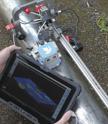 Magnetisch-induktives Inspektionssystem - ECHO-3D - Ether NDE - automatisch / Oberflächenfehler