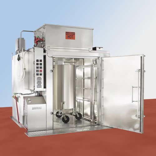 Wasser-Waschanlage - IBC-1000  - Douglas Machines Corp - Sprüh / automatisch / für die Lebensmittelindustrie