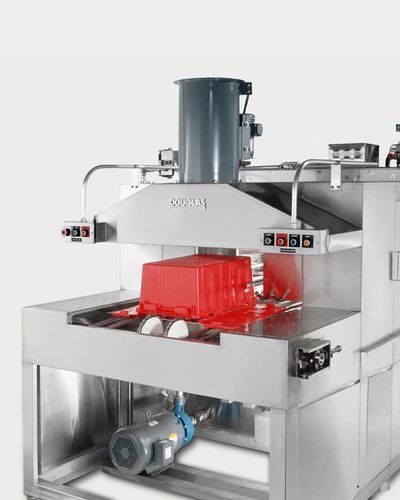 Wasser-Waschanlage - WR-LTW series - Douglas Machines Corp - automatisch / Kisten / für IBC-Container