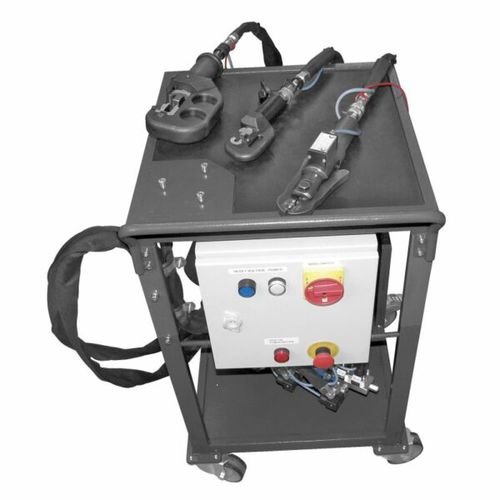 Hydraulikaggregat mit Elektromotor - AH 300R3 + WB6 - Erko - mobil