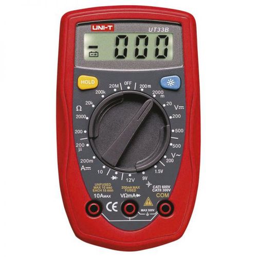 Digitales Multimeter - UT 33B - Erko - tragbar / 10 A / Frequenz