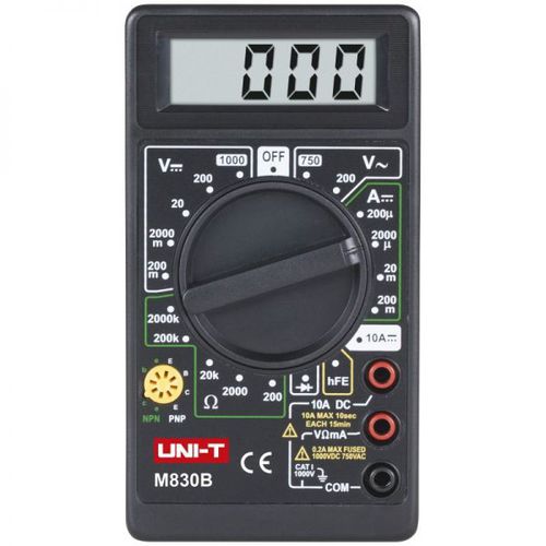 Digitales Multimeter - UT830B - Erko - tragbar / 1000 V / 10 A