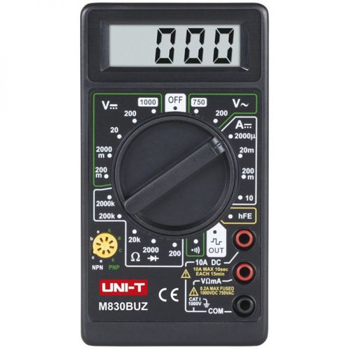 Digitales Multimeter - UT830BUZ - Erko - tragbar / 1000 V / 10 A