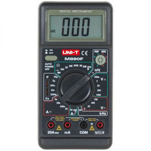 Digitales Multimeter - M890F - Erko - tragbar / 1000 V / 20 A
