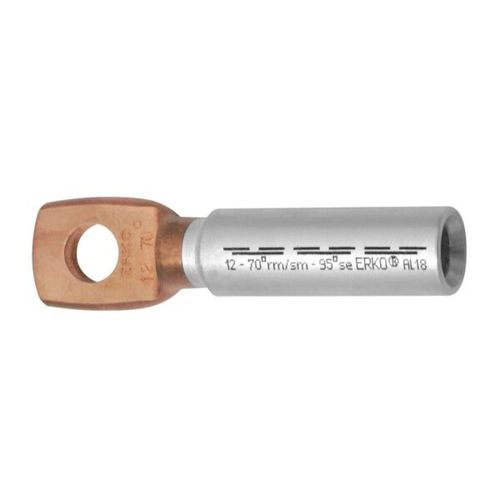 Innen-Kabelverbinder - ACK series - Erko - rohrförmig / Kupfer / Bimetall