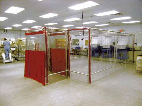 Containment-Isolator / Klasse III - BIO BUBBLE - modular / Unterdruck