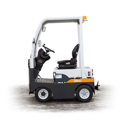 Schlepp-Schlepper - TE80 - SIMAI SpA - elektrisch / 4 Räder / Sitz