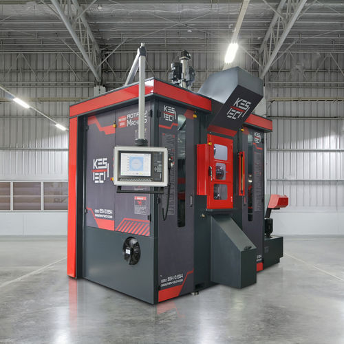 Transfermaschine zur maschinellen Fertigung - KESTECH ROTARY TRANSFER MACHINES - Rundtakt / CNC / 8-Positionen