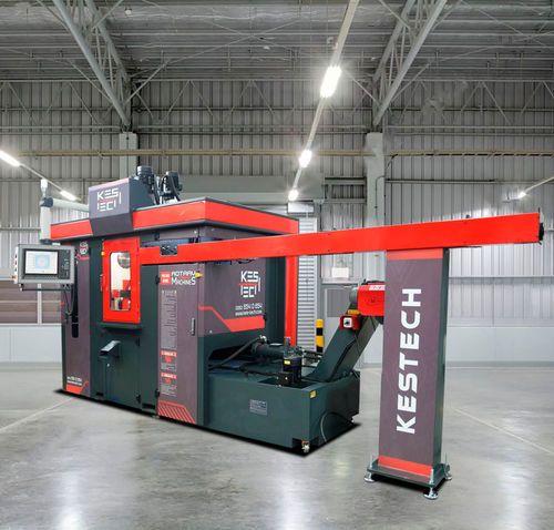 Rundtakt-Transfermaschine - KESTECH ROTARY TRANSFER MACHINES - CNC / 8-Positionen / zur maschinellen Fertigung