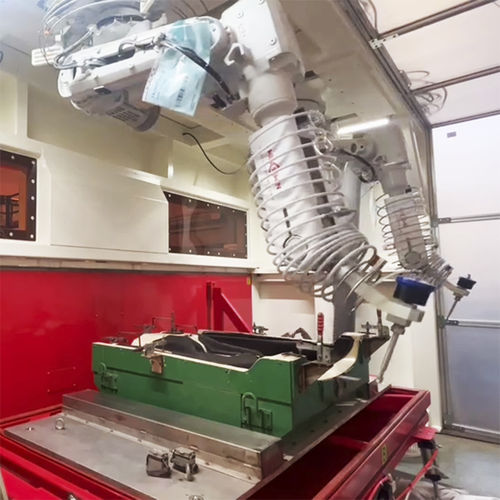 Wasserstrahlschneidmaschine - ABB 2600  - WIN-WIN WATERJET CO.,LTD. - für Metall / für Teppichböden / CNC