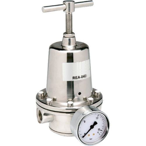 Druckregler für Wasser - REA - ALPHA AUTOMATISMES Sarl - für Kraftstoff / für Druckluft / für neutrale Gase