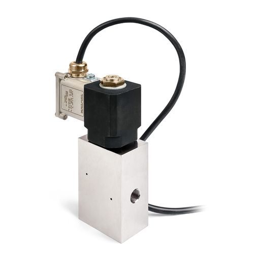Vorgesteuertes Magnetventil - HyValve 1000 - ALPHA AUTOMATISMES Sarl - 2-Wege / NC / für Wasserstoff