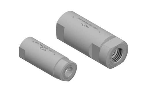 Rückschlagventil für Gas - HyCheckValve - ALPHA AUTOMATISMES Sarl - Gas / für Wasserstoff / Gewinde