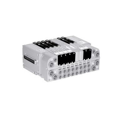 Schieber-Ventilinsel - JUNO.S - ALPHA AUTOMATISMES Sarl - pneumatisch / mit elektrischer Bedienung / 5/2