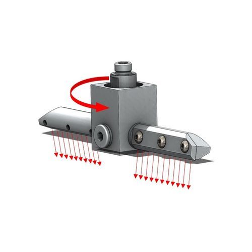 Drehbarer Luftmesser - RRN - ALPHA AUTOMATISMES Sarl - Blas / Kühlung / Trocknung
