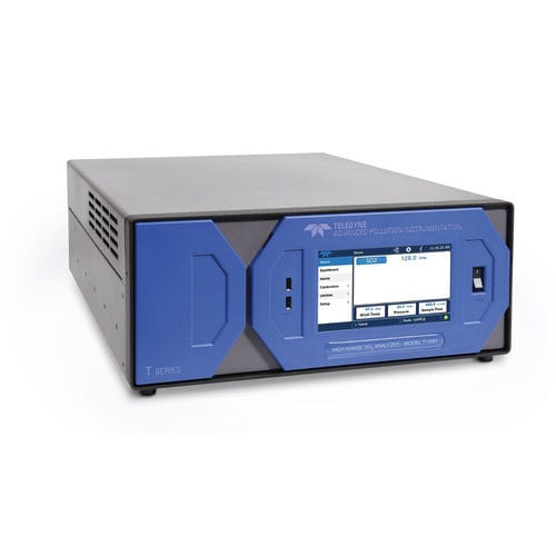 Gasanalysator - T100H - Teledyne API - Schwefeldioxid / für die Gasemissionsüberwachung / Druck