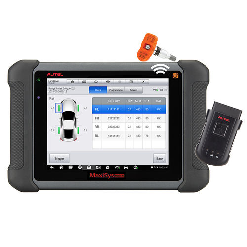 RDKS-Diagnosekoffer - MaxiSYS MS906TS - AUTEL Maxitpms - WiFi / USB / ECU-Programmierung