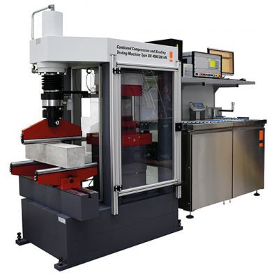Festigkeitsprüfmaschine - walterbaiag - computergesteuert / Beton