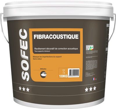 Schutzbeschichtung - Fibracoustique - Sofec - Acryl / für Beton
