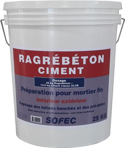 Reparaturspachtelmasse - Sofec - für Beton