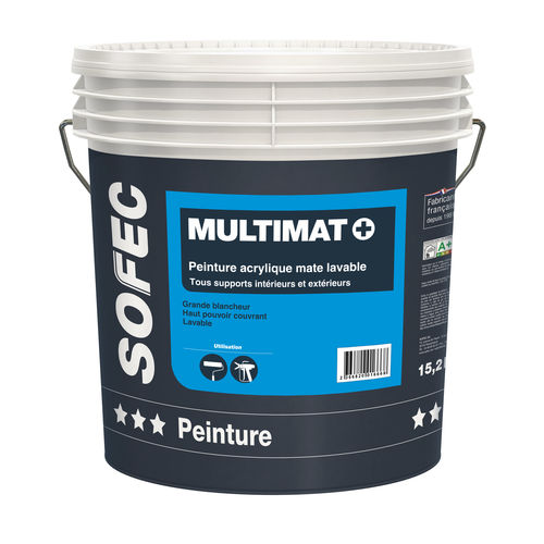 Endfarbe - Multimat + - Sofec - flüssig / Acryl / für Gebäudetechnik
