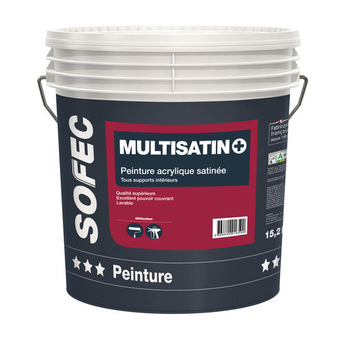 Endfarbe - Multisatin + - Sofec - flüssig / Acryl / für Gebäudetechnik