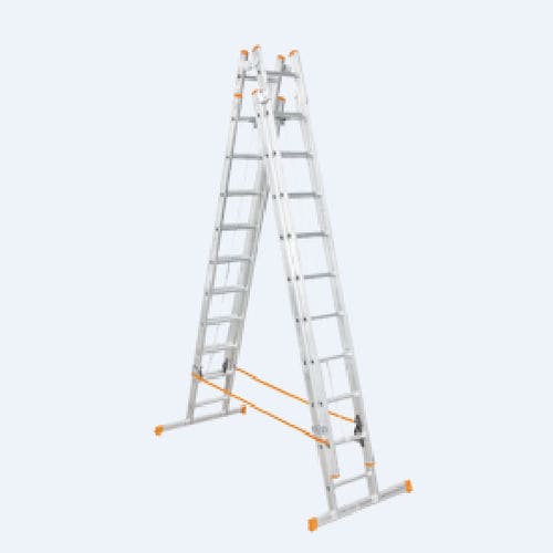 Festinstallierte Trittleiter - ACS 4 series - ELBE ENDUSTRY - Stahl