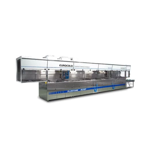 Ultraschall-Reinigungsanlage - PLURITANK 10/12P - EUROCOLD srl - Reinigungsmittel auf Wasserbasis / automatisch / Industrie