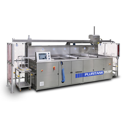 Ultraschall-Reinigungsanlage - PLURITANK 95/8P - EUROCOLD srl - Reinigungsmittel auf Wasserbasis / automatisch / Industrie