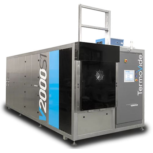 Reinigungsanlage mit 1 Kammer - TermoVide V2000S1 - EUROCOLD srl - Ultraschall / Tauch / Reinigungsmittel auf Wasserbasis