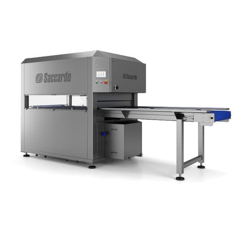Automatische Verpackungsmaschine - AS 38 series - saccardo - Vakuum / für Käse / Fleisch