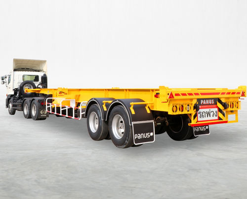 Sattelauflieger für Containertransport - PS2-SC1250M - Panus Assembly - Skelett / 2-Achsen / angehängt