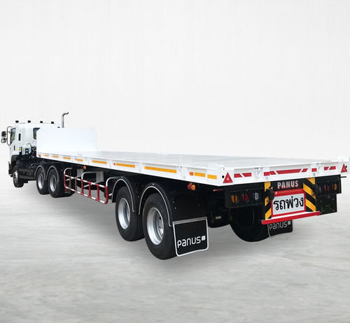 Sattelauflieger für Containertransport - PS2-SF1250M - Panus Assembly - für Zement / 2-Achsen / angehängt