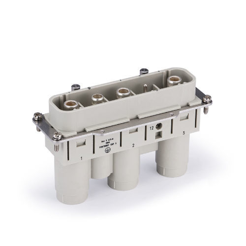 Datensteckverbinder - HK-003/0-M - Xiamen Wain Electrical Co. Ltd. - sechseckig / Schrauben / Leistung