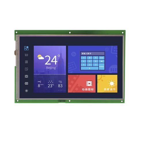 Displaymodul / TFT LCD - DMG12800L101_01W - Beijing DWIN Technology Co., Ltd. - mit kapazitivem Touchscreen / mit resisitivem Touchscreen / 10,1"