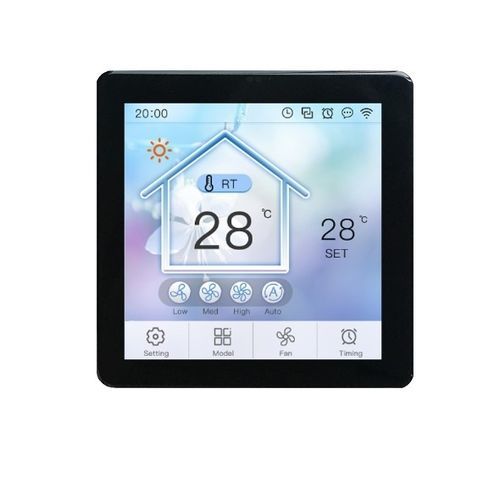 Digitaler Thermostat - TC040C12U/W00 - Beijing DWIN Technology Co., Ltd. - NTC / mit Relais / wandmontiert