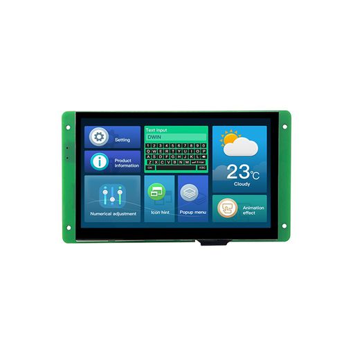 7"-Anzeigetafel - DMG80480C070_04W - Beijing DWIN Technology Co., Ltd. - TFT LCD / TN / mit kapazitivem Touchscreen